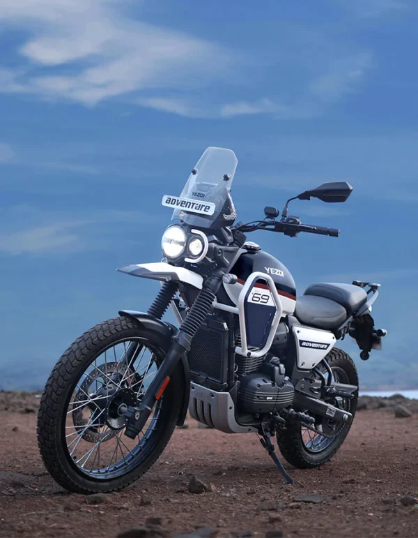 Drive a motorbike by yourself